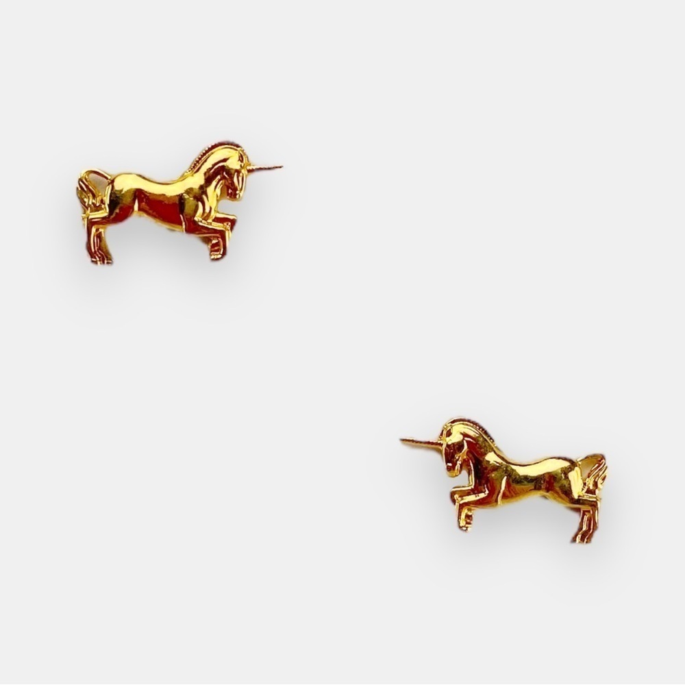 Pierced Unicorn Earrings​